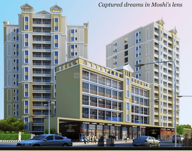 Image of 1429 Sq.ft 3 BHK Apartment / Flat for sale in DMK Stella, Moshi, Pune for Rs. 7700000