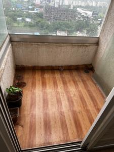 Balcony Image of 660 Sq.ft 1 BHK Apartment / Flat for rent in VTP Leonara Building C And F, Mahalunge Pune for Rs. 23000