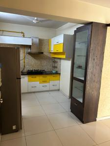 Kitchen Image of 1200 Sq.ft 2 BHK Apartment / Flat for rent in Pacifica Reflections, Vaishno Devi Circle Ahmedabad for Rs. 35000
