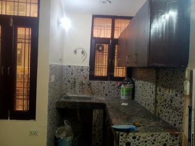 Kitchen Image of 480 Sq.ft 1 BHK Builder Floor for sale in Dayal Bagh Colony Faridabad for Rs. 1729000