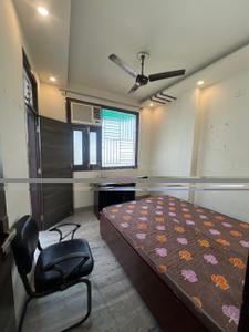 Bedroom Image of 600 Sq.ft 1 BHK Builder Floor for rent in Hari Nagar New Delhi for Rs. 16000