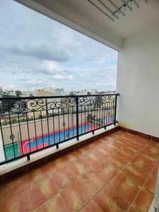 Balcony Image of 1150 Sq.ft 3 BHK Apartment / Flat for rent in Prestige Jindal City, Anchepalya Bengaluru for Rs. 45000