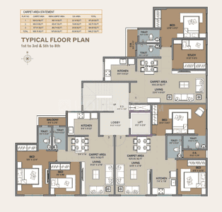 Image of 674 Sq.ft 2 BHK Apartment / Flat for sale in Thane West, Thane for Rs. 18000000
