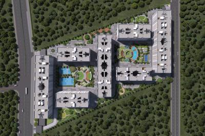 Image of 1211 Sq.ft 2 BHK Apartment / Flat for sale in K Shire, Punawale, Pune for Rs. 7550000