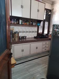 Kitchen Image of 1250 Sq.ft 2 BHK Builder Floor for rent in Ashok Vihar New Delhi for Rs. 35000