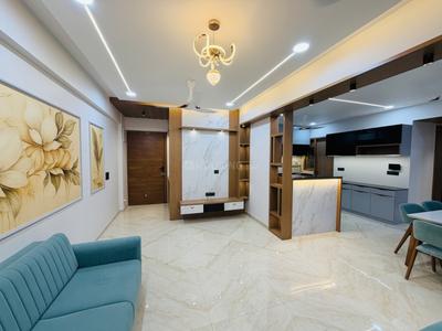 Living Room Image of 2450 Sq.ft 3 BHK Apartment / Flat for rent in Radhe Infinity, Kudasan Gandhinagar for Rs. 53000