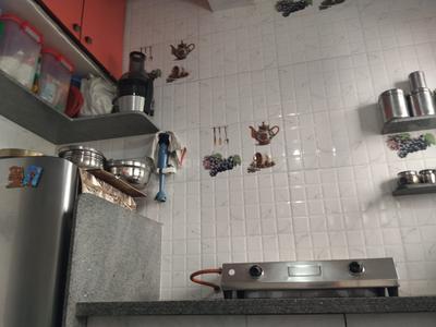 Kitchen Image of 510 Sq.ft 1 BHK Apartment / Flat for sale in Bodakdev Ahmedabad for Rs. 4500000