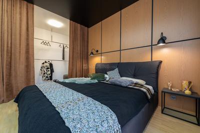 Bedroom Image of 1000 Sq.ft 2 BHK Independent House for rent in Arjun Grace, Ghatlodiya Ahmedabad for Rs. 16000