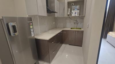 Kitchen Image of 580 Sq.ft 1 BHK Builder Floor for rent in Sector 38 Gurgaon for Rs. 36000
