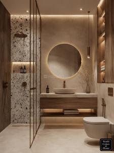 Bathroom Image of 1500 Sq.ft 3 BHK Independent House for sale in Kolathur Bengaluru for Rs. 8000000