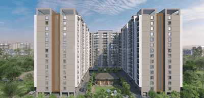 Image of 1077 Sq.ft 2.5 BHK Apartment / Flat for sale in Destination Mangalam Marvel, Charholi Budruk, Pune for Rs. 6000000