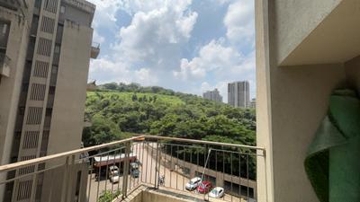 Balcony Image of 1100 Sq.ft 2 BHK Apartment / Flat for rent in Skyi Songbirds , Bhugaon Pune for Rs. 28000