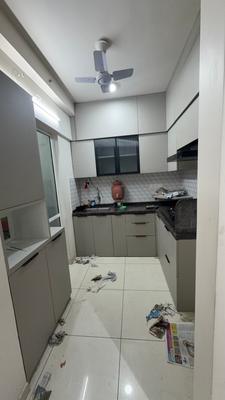 Kitchen Image of 850 Sq.ft 2 BHK Apartment / Flat for rent in Godrej Green Vistas, Mahalunge Pune for Rs. 34999