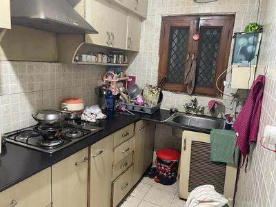 Kitchen Image of 1300 Sq.ft 3 BHK Apartment / Flat for sale in Vikrant Apartments, Sector 13 Rohini New Delhi for Rs. 19000000