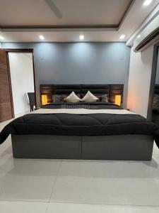 Bedroom Image of 740 Sq.ft 1 BHK Apartment / Flat for rent in Gauthami Iconia, Gachibowli Hyderabad for Rs. 11000