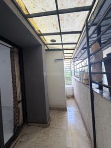 Balcony Image of 824 Sq.ft 3 BHK Apartment / Flat for sale in Ashwamegh Elite, Sargasan Gandhinagar for Rs. 7900000