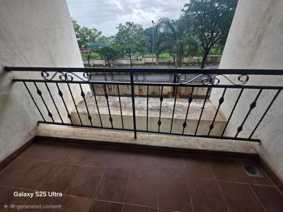 Balcony Image of 616 Sq.ft 1 BHK Apartment / Flat for rent in Talegaon Dabhade Pune for Rs. 18000