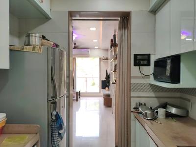 Kitchen Image of 900 Sq.ft 2 BHK Apartment / Flat for sale in Sanghvi Valley, Kalwa Thane for Rs. 11000000