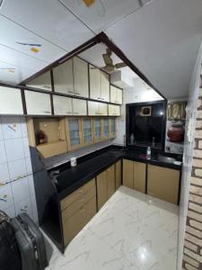 Kitchen Image of 525 Sq.ft 1 BHK Apartment / Flat for rent in Raheja Township, Malad East Mumbai for Rs. 40000