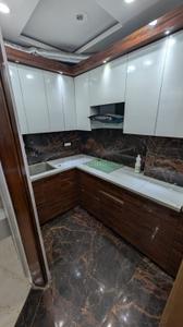 Kitchen Image of 400 Sq.ft 1 BHK Builder Floor for rent in Uttam Nagar New Delhi for Rs. 16000