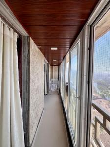 Balcony Image of 1450 Sq.ft 3 BHK Apartment / Flat for rent in Paradise Sai World City, Panvel Navi Mumbai for Rs. 40000