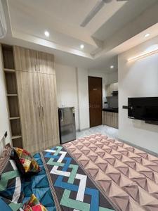 Bedroom Image of 560 Sq.ft 1 RK Builder Floor for rent in Sector 46 Gurgaon for Rs. 23000