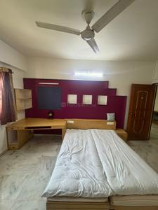 Bedroom Image of 3251 Sq.ft 4 BHK Apartment / Flat for rent in Sheladia Pushkar Apartments, Bodakdev Ahmedabad for Rs. 80000