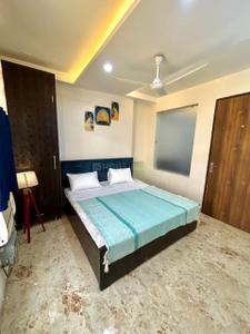 Bedroom Image of 900 Sq.ft 1 BHK Builder Floor for rent in Sector 52 Gurgaon for Rs. 30000