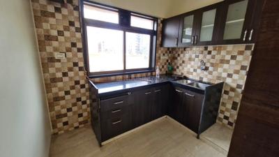 Kitchen Image of 619 Sq.ft 1 BHK Apartment / Flat for sale in Heritage Krishna Heritage, Chembur Mumbai for Rs. 12000000