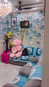Living Room Image of 550 Sq.ft 2 BHK Apartment / Flat for rent in Dwarka Mor New Delhi for Rs. 23000