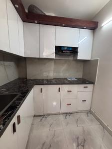 Kitchen Image of 850 Sq.ft 3 BHK Builder Floor for sale in Bindapur New Delhi for Rs. 5500000