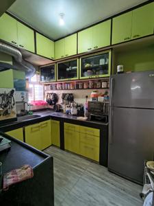 Kitchen Image of 1312 Sq.ft 3 BHK Apartment / Flat for sale in Diamond City West, Sarsuna Kolkata for Rs. 8400000