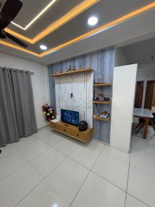 Living Room Image of 1100 Sq.ft 3 BHK Apartment / Flat for sale in Mahalaxmee Raadhe Shyaam Harmony, Gotri Vadodara for Rs. 6500000
