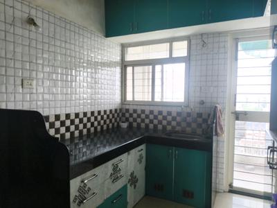 Kitchen Image of 800 Sq.ft 2 BHK Apartment / Flat for rent in Savali Heights, Chikhali Pune for Rs. 17000
