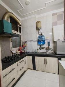 Kitchen Image of 1800 Sq.ft 3 BHK Builder Floor for sale in Shivalik New Delhi for Rs. 35000000