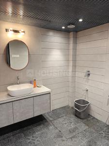 Bathroom Image of 630 Sq.ft 1 BHK Apartment / Flat for rent in Shaligram Plush, Thaltej Ahmedabad for Rs. 16000