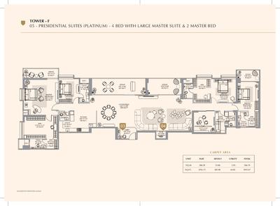 Image of 5400 Sq.ft 5 BHK Apartment / Flat for sale in Kolte Patil 24K Sereno, Baner, Pune for Rs. 65000000