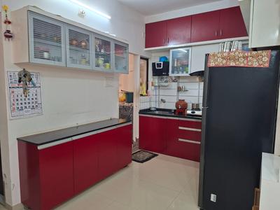 Kitchen Image of 750 Sq.ft 2 BHK Apartment / Flat for sale in Neela Dream Aatman, Vadsar Vadodara for Rs. 3600000