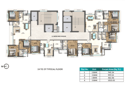 Image of 1015 Sq.ft 3 BHK Apartment / Flat for sale in Matunga East, Mumbai for Rs. 60000000
