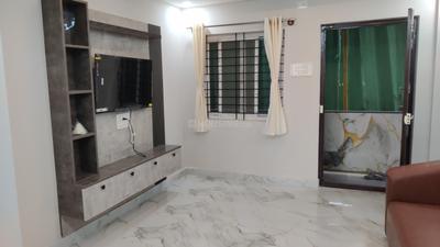 Living Room Image of 650 Sq.ft 1 BHK Apartment / Flat for rent in Brookefield Bengaluru for Rs. 33000