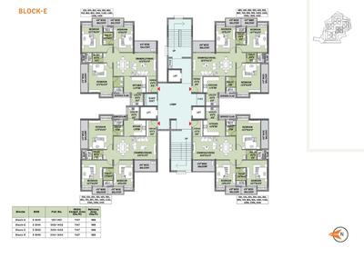 Image of 1880 Sq.ft 3 BHK Apartment / Flat for sale in Khandagiri, Bhubaneswar for Rs. 16800000