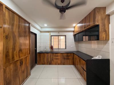 Kitchen Image of 1350 Sq.ft 3 BHK Apartment / Flat for sale in Harni Vadodara for Rs. 5500000