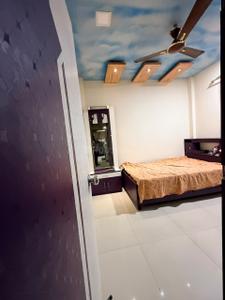 Bedroom Image of 750 Sq.ft 1 BHK Apartment / Flat for rent in Airoli Navi Mumbai for Rs. 32000