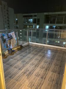 Balcony Image of 1200 Sq.ft 2 BHK Apartment / Flat for rent in Majestique Euriska, Mohammed Wadi Pune for Rs. 27500