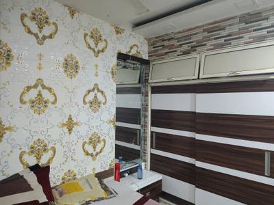 Bedroom Image of 410 Sq.ft 1 BHK Apartment / Flat for rent in Vijay Park, Kasarvadavali Thane for Rs. 18100