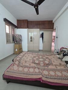 Bedroom Image of 1200 Sq.ft 2 BHK Builder Floor for rent in New Tippasandra Bengaluru for Rs. 40000