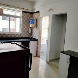 Kitchen Image of 1800 Sq.ft 3 BHK Apartment / Flat for rent in Shukan Heights, Kudasan Gandhinagar for Rs. 25000