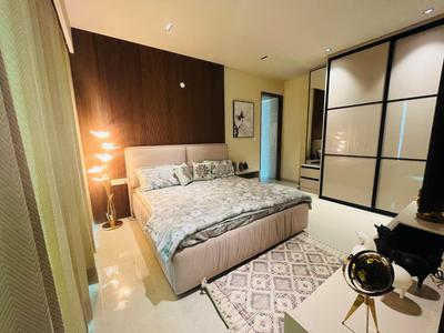 Bedroom Image of 1695 Sq.ft 3 BHK Apartment / Flat for sale in Krishna Atlantis Grand, Bhabat Zirakpur for Rs. 13850000