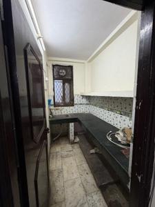 Kitchen Image of 550 Sq.ft 1 BHK Apartment / Flat for rent in Meenal Apartments, Shalimar Garden Ghaziabad for Rs. 8500