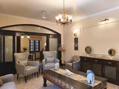 Living Room Image of 3300 Sq.ft 4 BHK Builder Floor for rent in DLF Phase 3 Gurgaon for Rs. 150000